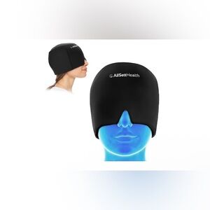 New AllSett Health Black Migraine Cap